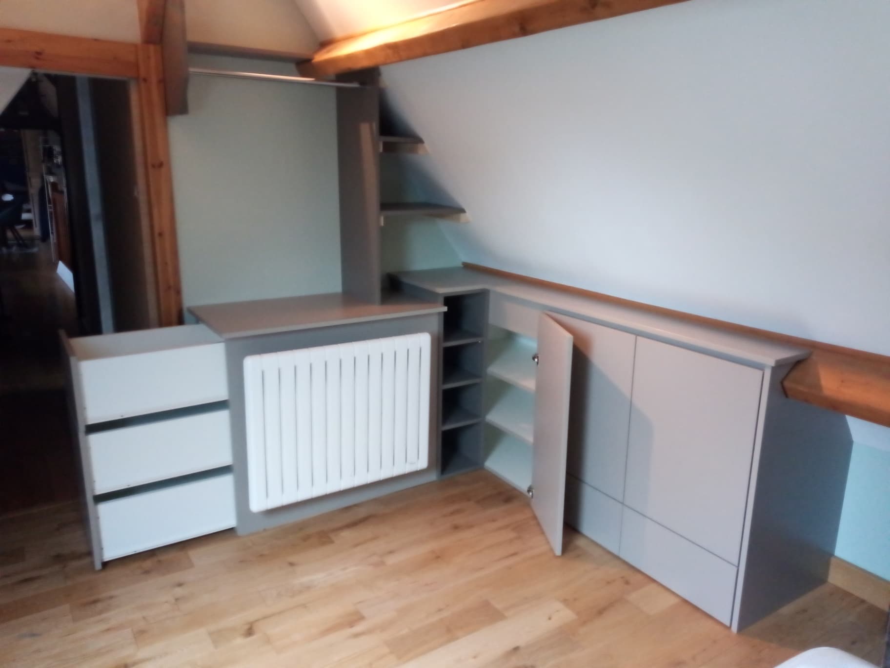 Aménagements chambres – Agencement sur mesure par Mokuton Menuiserie, image 2
